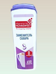 NOVASWEET Заменитель Сахара в Таблетках (квадратный дозатор) 650 табл