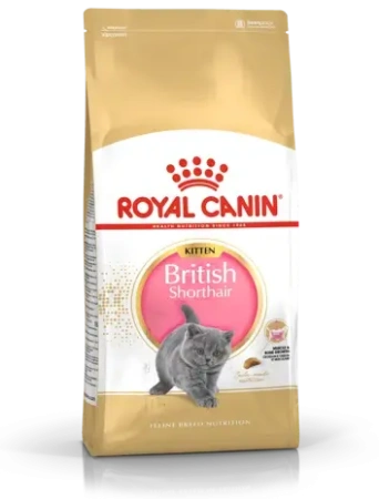 Роял Канин Киттен Бритиш сухой корм для котят породы Британская коротк-я до 12месяцев 0,4 кг