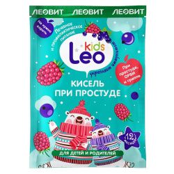 Leo Kids Кисель При Простуде для детей ранненого возраста от 1 года (5 пакетов 12г) 60гр