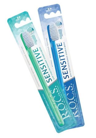 R.O.C.S. Зубная щётка Sensitive мягкая