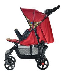 Коляска прогулочная Everflo E-230 Luxe Safari red красный