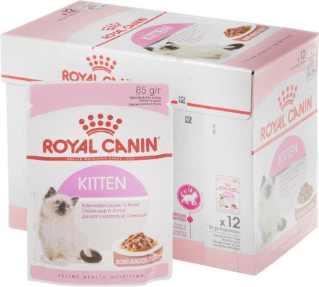 Royal Canin пауч для котят Киттен кусочки в соусе 0,085кг
