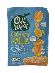 Ол'Лайт Каша Овсяная с Курагой с Молоком 40 гр-6шт