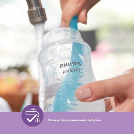 Бутылочка для кормления Philips Avent SCY903/02 Natural Response от 1 месяца, 250мл, 2 шт