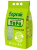 Наполнитель для кошачьего туалета Барсик TOFU / ТОФУ Зелёный Чай 4,54л