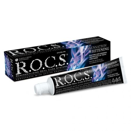 R.O.C.S. Зубная паста Sensation whitening Сенсационное Отбеливание (18) Т74гр