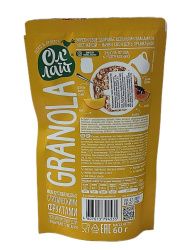 Ол'Лайт Мюсли Запечённые с Тропическими Фруктами 60 гр-8шт