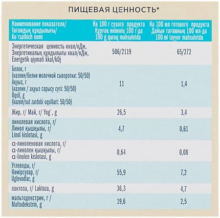 MAMELLE Сухая Молочная Смесь с Нуклеотидами Мамель с рождения до года