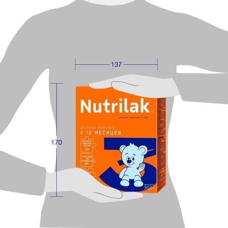 NUTRILAK 3 - Молочный Напиток {с 12 мес} 300г
