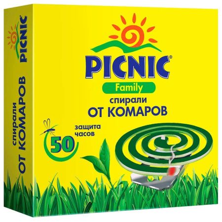 Picnic Family Спирали от Комаров 10шт