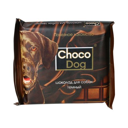 Шоколад темный  CHOCO DOG  лакомство для собак