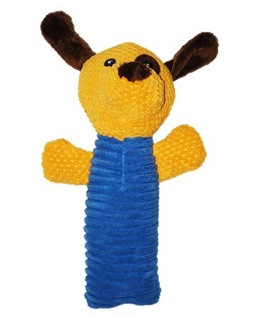 N 1 Игрушка для собак Собака голубая с пищалкой, текстиль, 18см