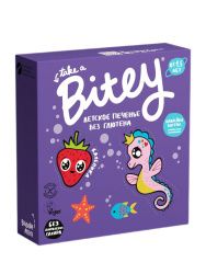 BITEY Печенье Клубника Безглютеновое 125гр.-4шт
