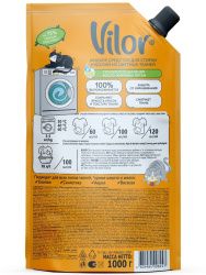 Vilor Гель для стирки Цветных тканей (Дой-Пак) 1л Vilor Гель для стирки Цветных тканей (Дой-Пак) 1л