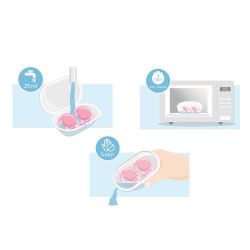 Avent Пустышка силиконовая ночная Ultra Air (Котик/Тучка) 18+мес 2шт