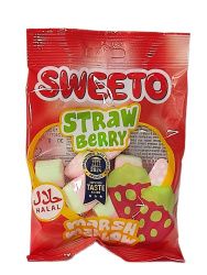 SWEETO Маршмеллоу Клубника 30г - 4 шт.