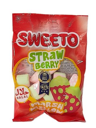 SWEETO Маршмеллоу Клубника 30г