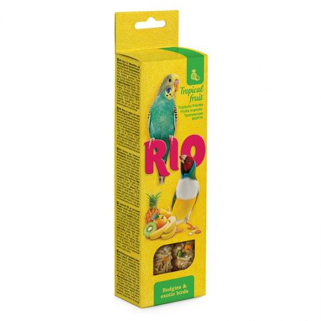 РИО палочки для волнистых попугаев и экзотов с тропическими фруктами