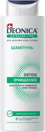 Deonica Шампунь для волос Detox очищение 380мл