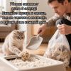 Наполнитель для кошачьего туалета Барсик Древесный Комкующийся/Барсик Древесный Комкующийся 10л