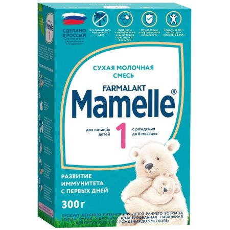 MAMELLE 1 Сухая Молочная Смесь с Нуклеотидами {с рождения} 300г