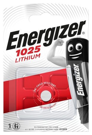 Батарейка Energizer Lithium CR1025 FSB1 {1 шт на блистере}