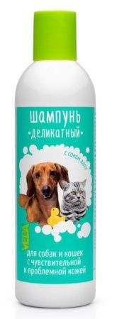 VEDA шампунь деликатный для собак и кошек 220 мл