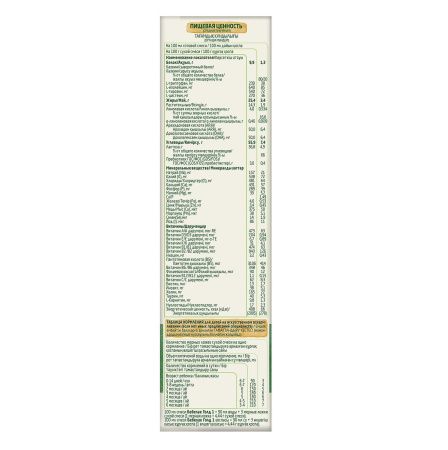 Bebelac Gold 1 Молочная Смесь на Основе Козьего Молока {с рождения} КАРТОН 350г.