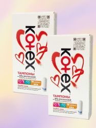 Kotex Тампоны Normal 16шт-2шт