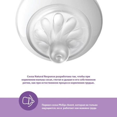 Бутылочка Philips Avent Natural Response SCY906/01 от 6 мес, 330мл