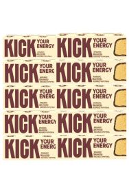 KICK YOUR ENERGY Батончик Арахис с Ванилью и Какао (Крупка) 45гр - 10 шт.