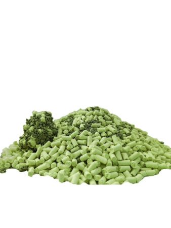 Наполнитель Барсик TOFU MIX Зеленый Чай & Бентонит Комкующийся 4,54л