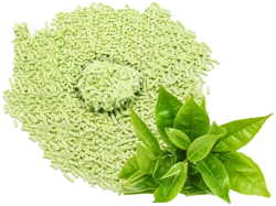 Наполнитель N1 NATUReL Зеленый чай Комкующийся 17,5 л