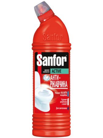 Sanfor Гель для Туалета Актив Антиржавчина {красный} 750г