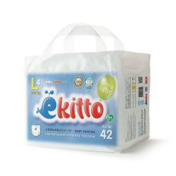 Ekitto Ultra Light Трусики-подгузники (L) 42шт 9-14кг