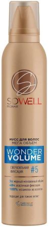 SoWell Мусс для волос Мега объем от корней сверхсильной фиксации 200 см3