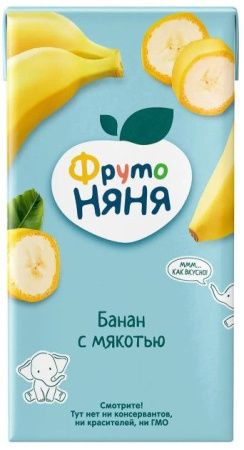 ФрутоНяня Нектар Банановый с Мякотью {с 3 лет} 0,5л