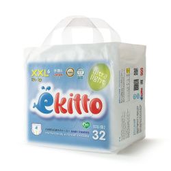 Ekitto Ultra Light Трусики-подгузники (XXL) 32шт 15+кг