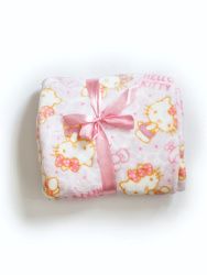 УЛЫБАСИКИ Плед детский 90 100 см.,велсофт 90 100 см.