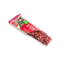 Absolute Nature Батончик-Мюсли с Малиной со Сливками Детский Перекус 25гр