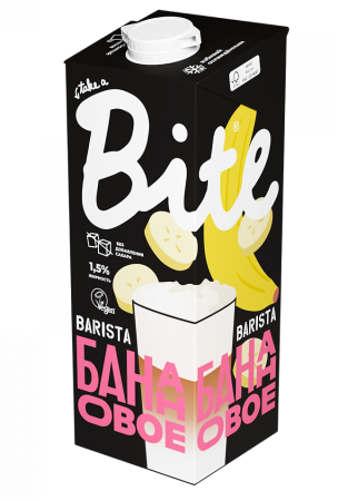 BITE Напиток Бариста Овсяно-Банановый ультрапастеризованный 1л
