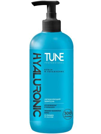 Tune Шампунь Hyaluronic (глубокое увлажнение волос) Дозатор 500 мл