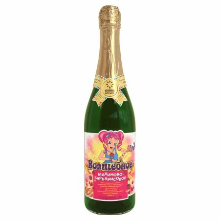 Волшебное Детское Шампанское Малиновое-Барбарисовое 0,75л