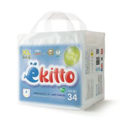 Ekitto Ultra Light Трусики-подгузники (XL) 34шт 12-17кг