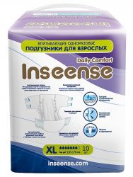 Inseense Подгузники Daily Comfort Урологические ХL (120-170см) 10шт