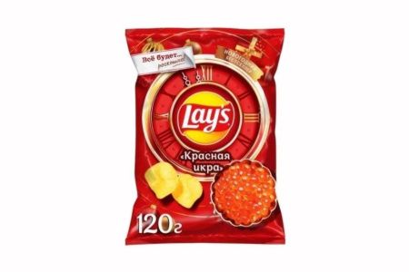 LAY's Красная Икра (Дисплей) 120г