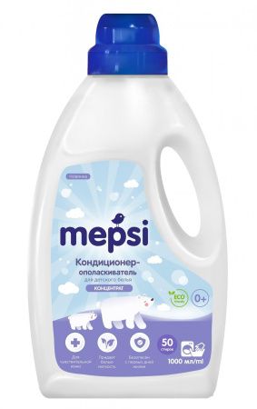 Mepsi Кондиционер-ополаскиватель для детского белья Флакон 1л