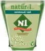 Наполнитель N1 NATUReL Зеленый чай Комкующийся 4,5 л Наполнитель N1 NATUReL Зеленый чай Комкующийся 4,5 л