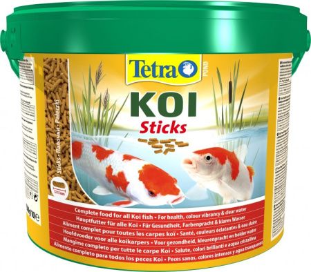 Tetra для прудовых рыб Pond Коi Sticks гранулы роста 10л.