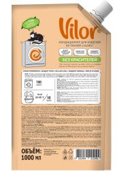 Vilor Кондиционер для белья Миндаль и белые цветы (Дой-Пак) 1л Vilor Кондиционер для белья Миндаль и белые цветы (Дой-Пак) 1л